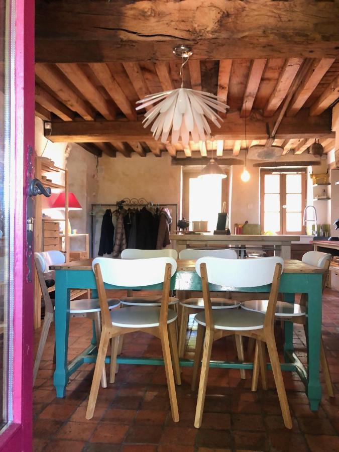 Grande Maison Familiale, Rustique Et Charmante En Bourgogne, Dans Le Morvan Dun-sur-Grandry 外观 照片